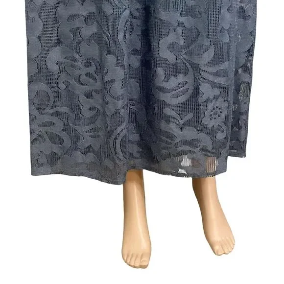 Lane Bryant Lace Maxi Skirt Pull On A Line Boho Romantic Cottagecore - Picture 5 of 8